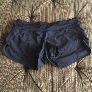 Lululemon speed shorts